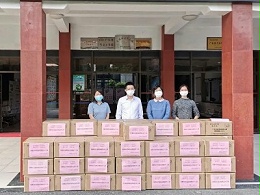 回饋社會(huì)，情暖“疫”線-靈科超聲波籌捐口罩支援一線抗疫