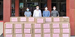 靈科超聲波支援抗疫捐贈(zèng)5萬口罩