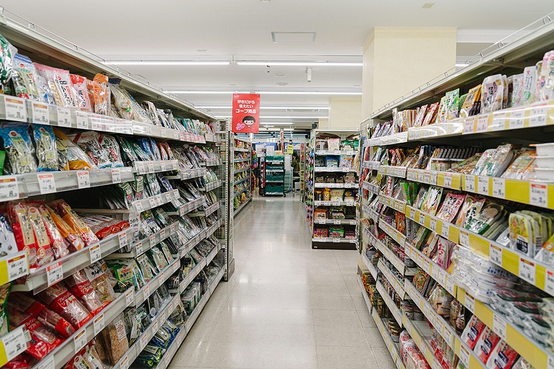 千庫網(wǎng)_日本超市零食商品貨物攝影圖_攝影圖編號58405